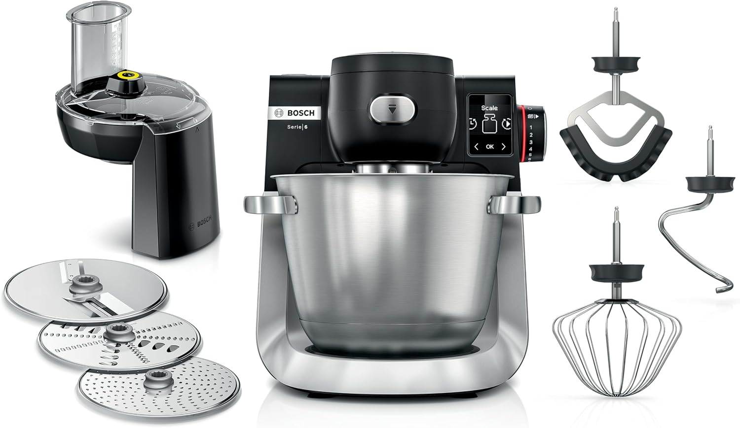 Bosch Robot de Cuisine Série 6 MUMS6ZS13D - Bosch Robot pâtissier