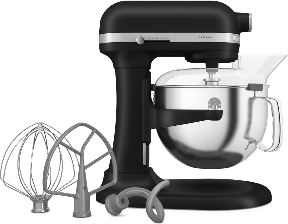 KitchenAid Artisan Bowl-Lift 5,6L Noir Réglisse - KitchenAid Robot pâtissier